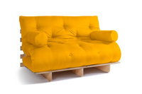 Sofa rozkładana 140x200 - Slim Basic Classic - Pascall Futon Miodowy