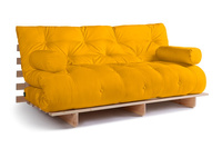 Sofa rozkładana 180x200 - Slim Basic Classic - Pascall Futon Miodowy