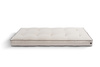 Materac 90x200 naturalny z lateksem - Futon Pascall Medium Duo Latex Kedro Len