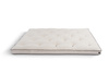 Materac 160x200 naturalny z lateksem - Futon Pascall Slim Duo Latex Kedro Len