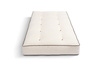 Materac 90x200 naturalny z wełną, lateksem i 2x kokosem - Futon Pascall Comfort Wool Hard Kedro Ecru