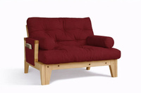 Fotel Sakura - Pascall Futon Bordowy