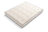 Materac 200x200 naturalny z lateksem - Futon Pascall Comfort Trio Latex Wool Kedro Ecru