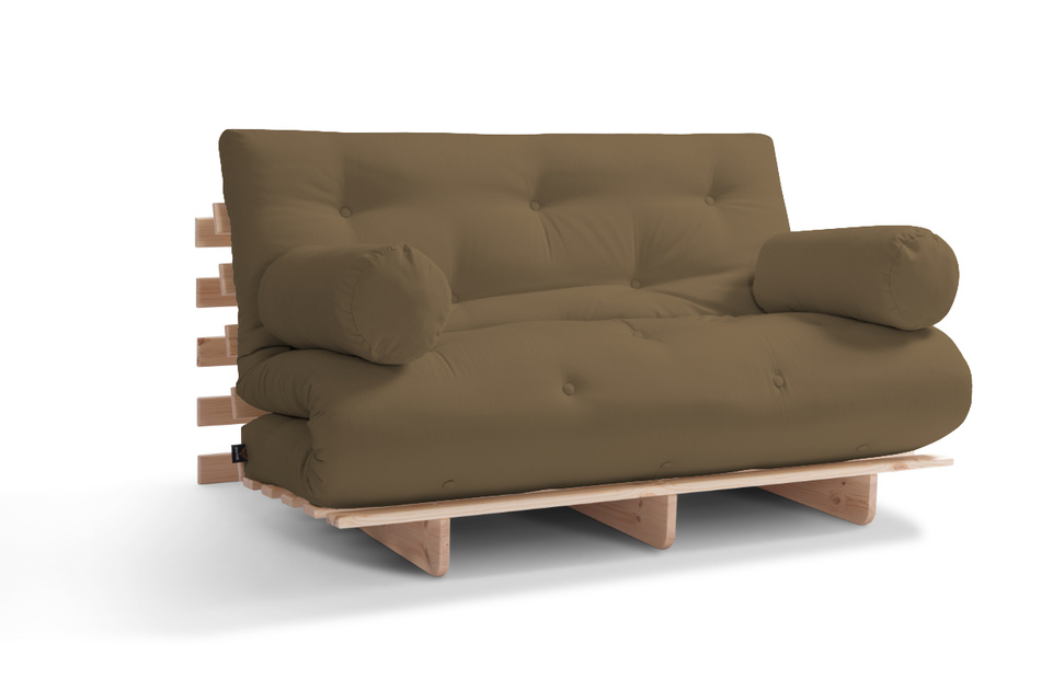 Sofa ogrodowa 140x200 rozkładana - Freedom Classic - Pascall Futon Marron Light