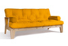 Sofa rozkładana 200 cm - Sakura - Pascall Futon Miodowy