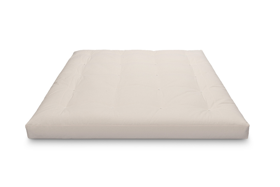 Materac 180x200 naturalny z lateksem - Futon Pascall Comfort Trio Latex Wool Ecru