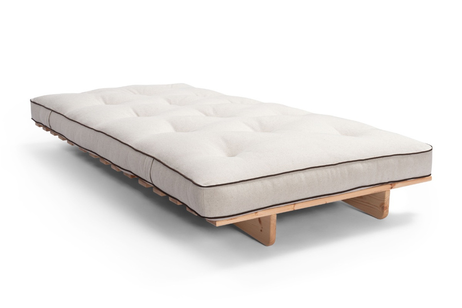 Sofa rozkładana 90x200 - Slim Exclusive Kedro Classic  - Pascall Futon Len