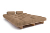 Sofa rozkładana 160x200 - Slim Basic Classic - Pascall Futon Beżowy