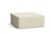 Pufa flexio 85x85 - Pascall - sztruksowy Kremowy