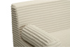Sofa rozkładana flexio 140x200 - Pascall - sztruksowy Kremowy