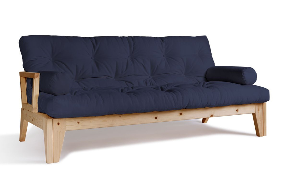 Sofa rozkładana 200 cm - Sakura - Pascall Futon Granatowy