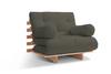 Sofa ogrodowa 90x200 rozkładana - Freedom Classic - Pascall Futon Piedra