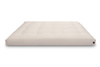 Materac 200x200 naturalny z lateksem i 2x kokosem - Futon Pascall Comfort Relax Hard Ecru