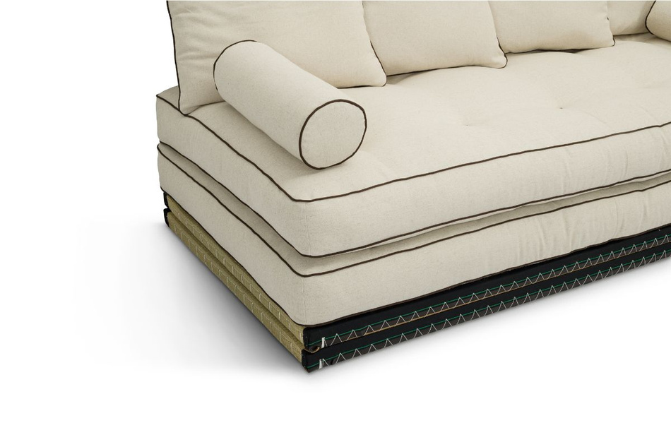 Narożnik Tatami Medium Coco Kedro 100x200 - Pascall Futon Len