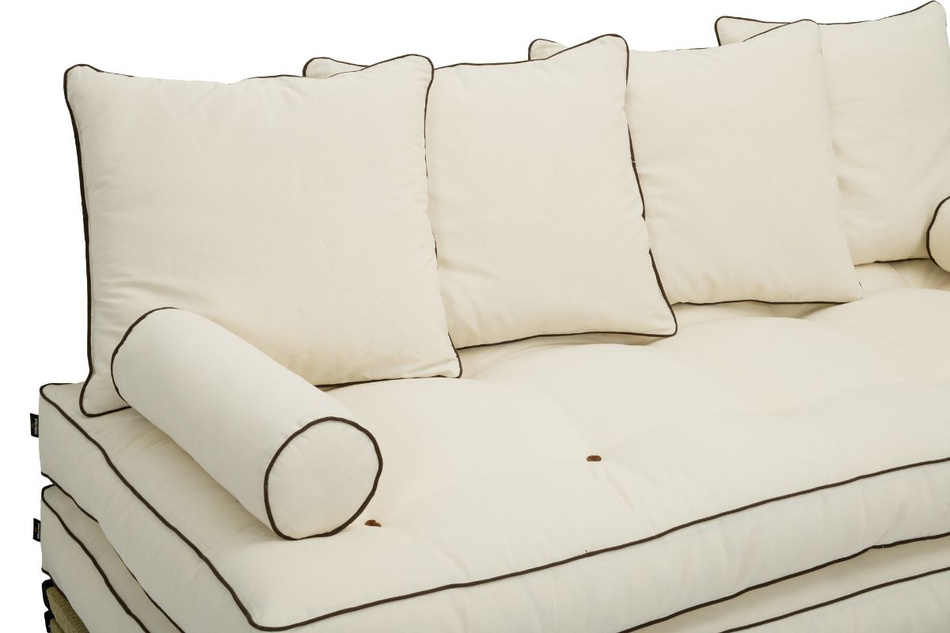 Narożnik Tatami Medium Duo Latex Kedro 100x200 - Pascall Futon Ecru