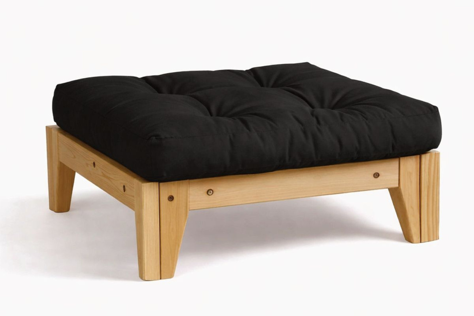 Podnóżek Sakura - Pascall Futon Czarny