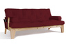 Sofa rozkładana 200 cm - Sakura - Pascall Futon Bordowy